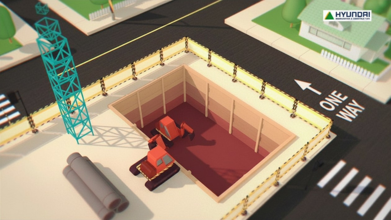Hyundai construction story